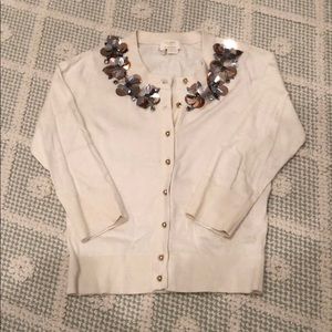 Kate Spade cream cardigan